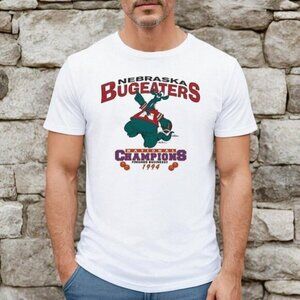 1994 Nebraska Bugeaters Football Unisex Tee Cornhuskers College Design Shirt
